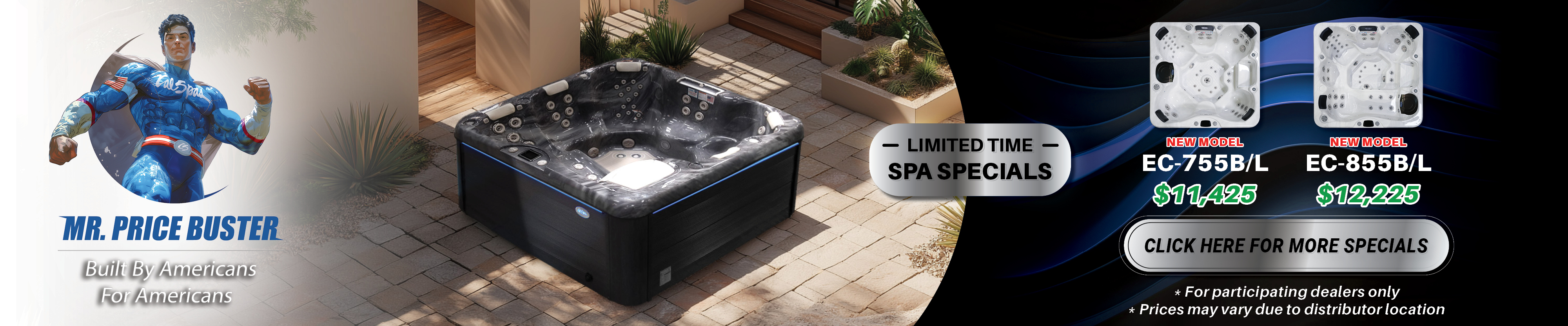 Calspas hot tub being used in a family setting - Pawtucket